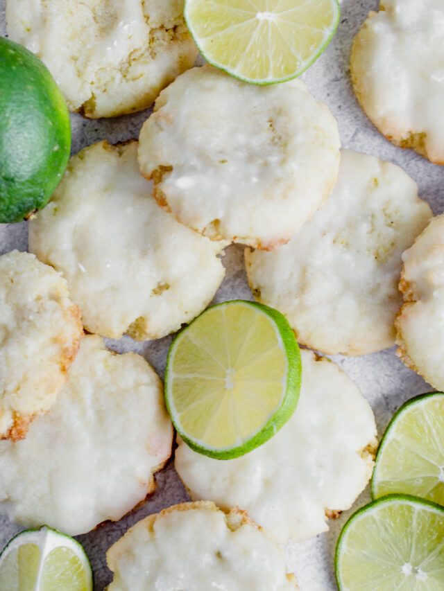 Easy Healthy Gluten Free Key Lime Cookies