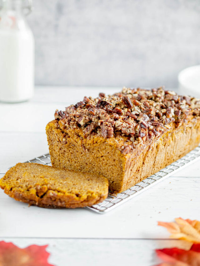 Easy Moist Gluten Free Sugar Free Pumpkin Bread
