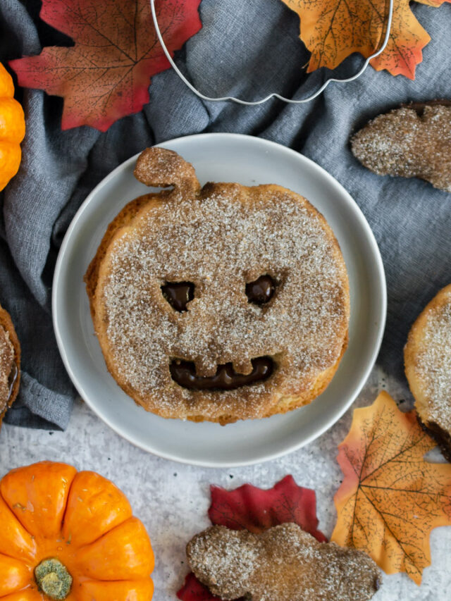 Gluten Free Jack O Lantern Cookies