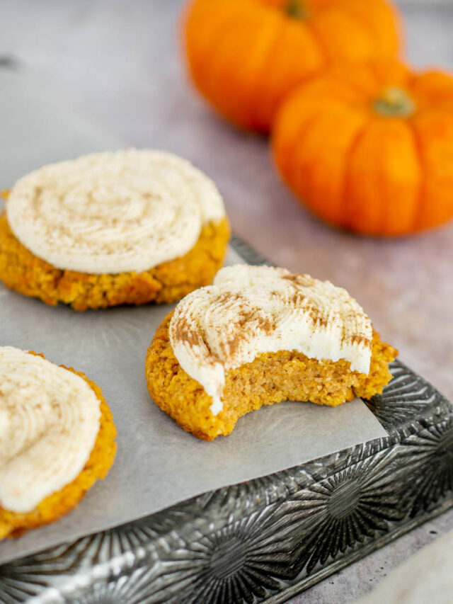 Gluten Free Keto Pumpkin Cookies