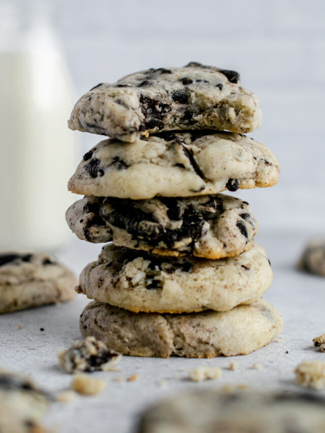 Oreo Cheesecake Cookies