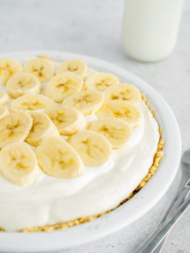 Vegan Banana Cream Pie
