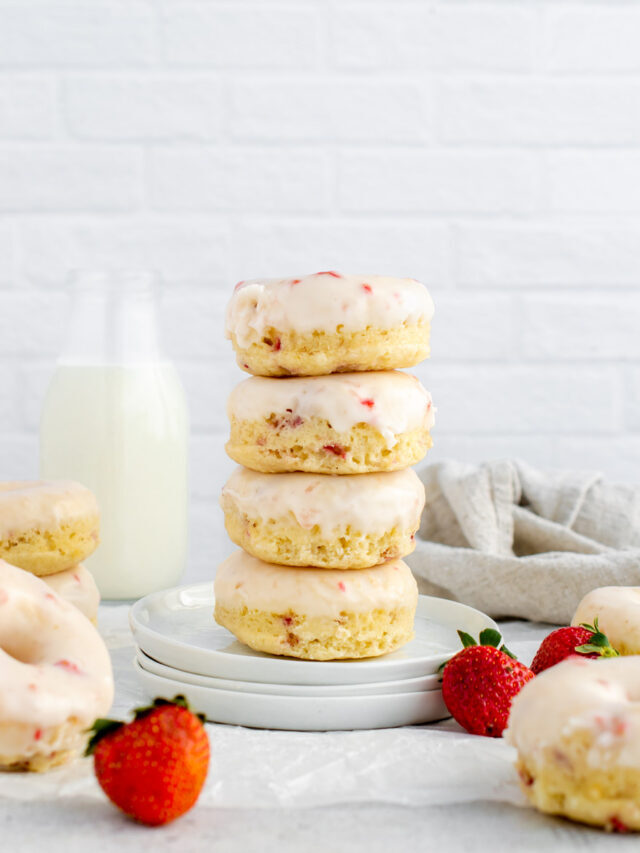 Strawberry Donuts