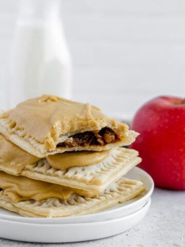 stack of apple pop tarts