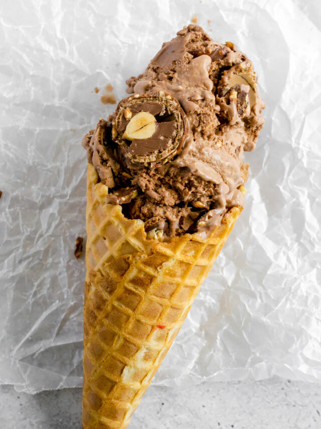 Ferrero Rocher Ice Cream