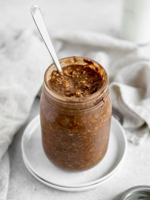 Nutella Overnight Oats