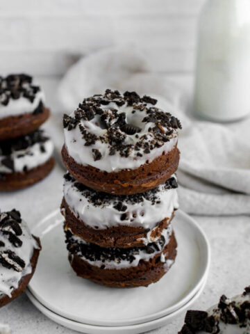 stack of oreo donuts