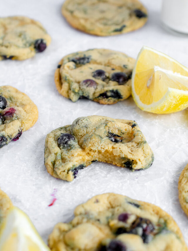 Lemon Blueberry Cookies