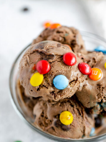 scoops of cosmic brownie ice cream