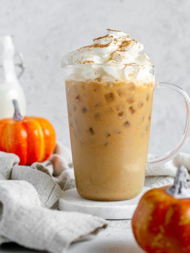 Iced Pumpkin Spice Latte