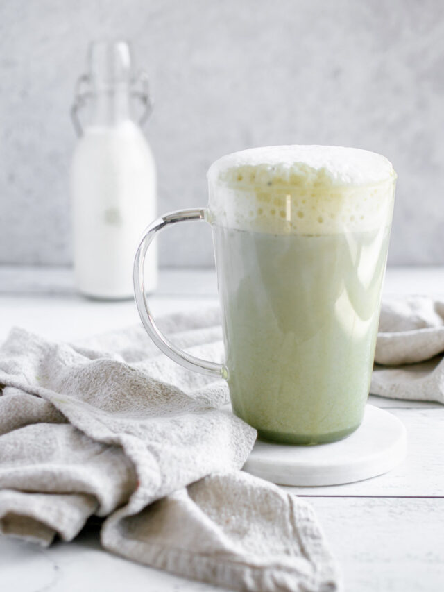 Vanilla Matcha Latte