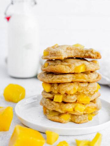 stack of mango cookie