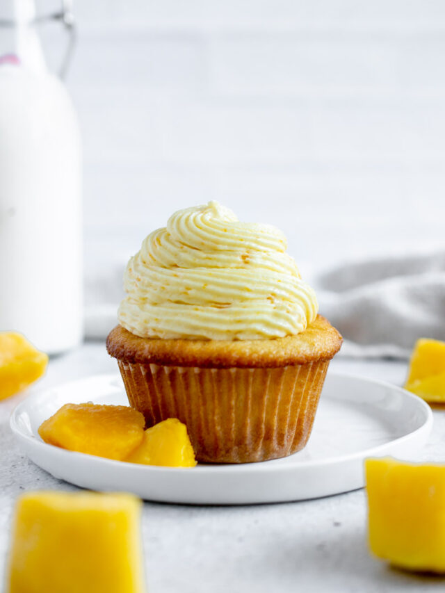 Mango Cupcakes