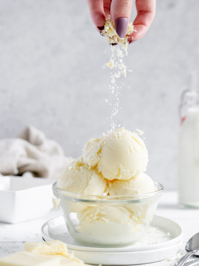 White Chocolate Ice Cream