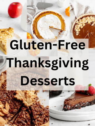 Gluten-Free Thanksgiving Desserts