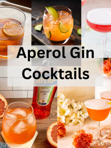 Aperol Gin Cocktails