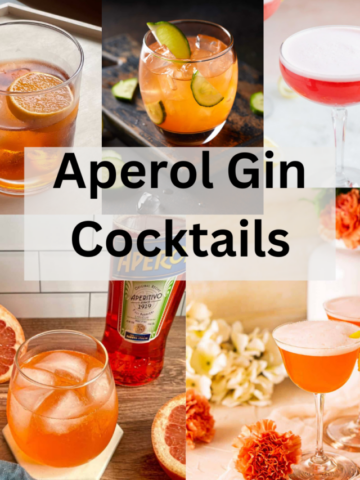 Aperol Gin Cocktails