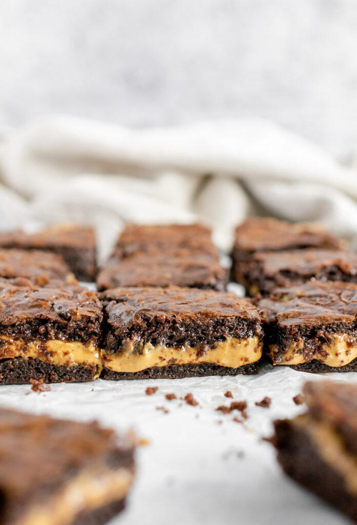 chocolate peanut butter brownies