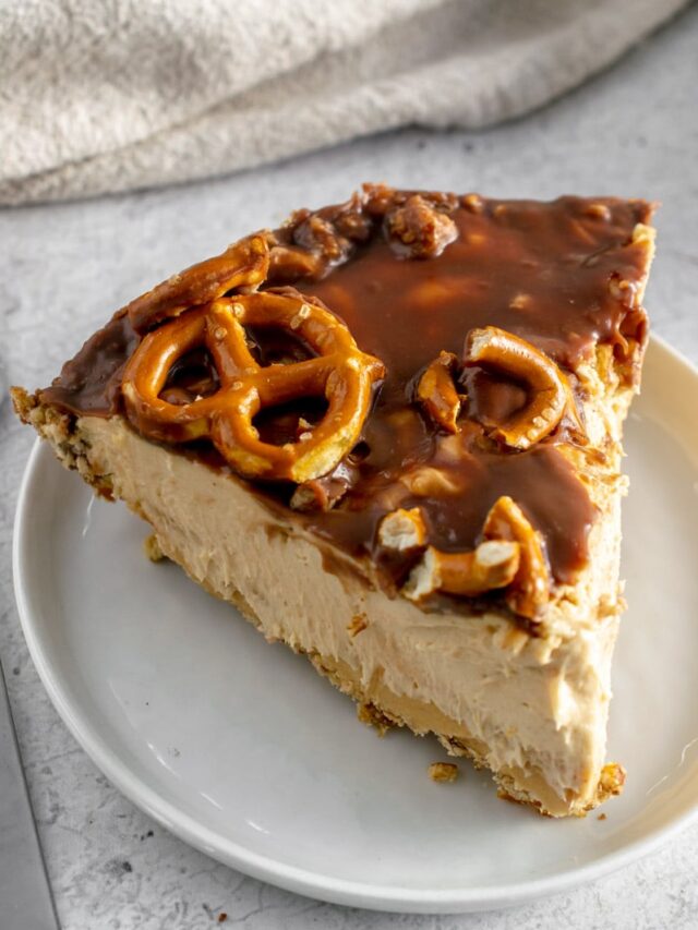 Peanut Butter Pretzel Pie