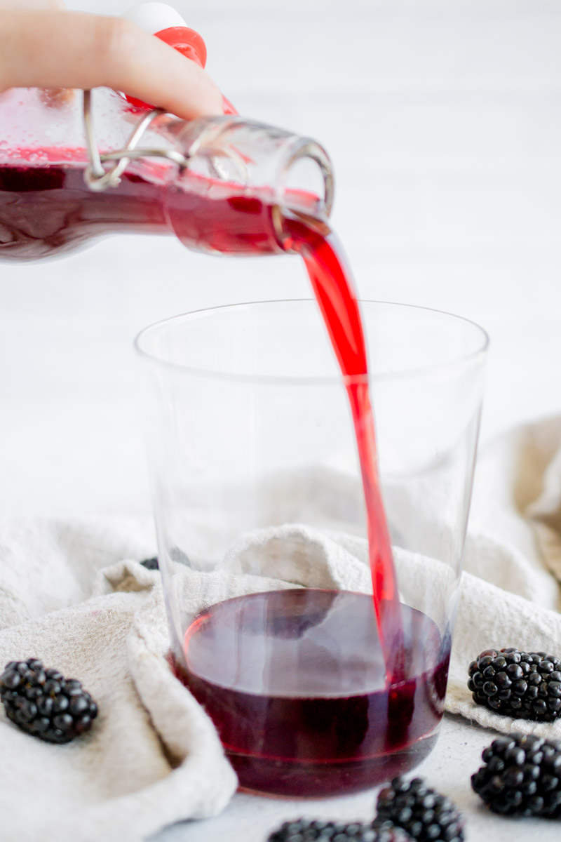 blackberry simple syrup